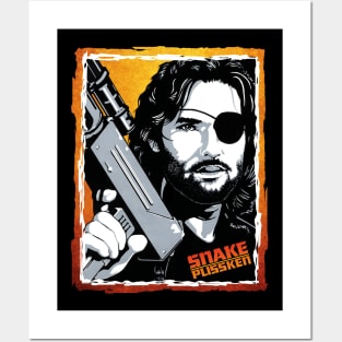 Snake Plissken Escape From New York Posters and Art